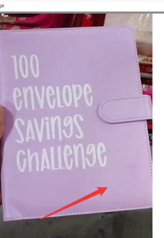 Envelope Challenge Binder Couple Challenge Event Cash Envelope Budget Notepad