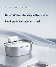 Uha Stainless Steel Automatic Pet Water Dispenser