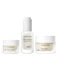 The Treatment Trio (The Answer Serum, The Luminary Eye Cream, The One Moisturizer) - by Symbiome
