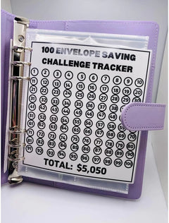 Envelope Challenge Binder Couple Challenge Event Cash Envelope Budget Notepad